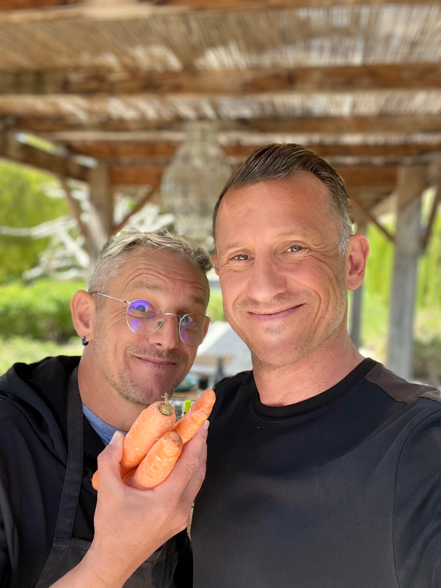 Jeroen and Gareth, founders of Sana Sana Retreat